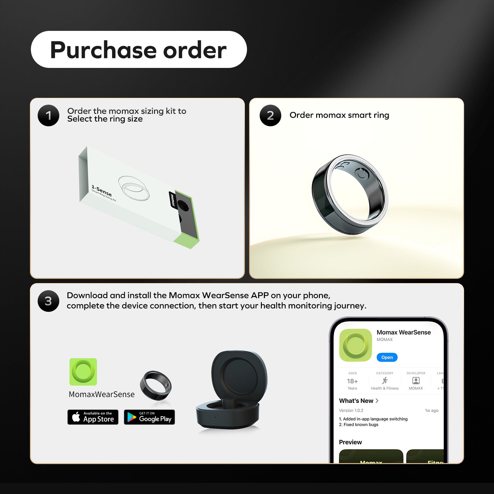 Momax Smart Ring 1-Sense Lite