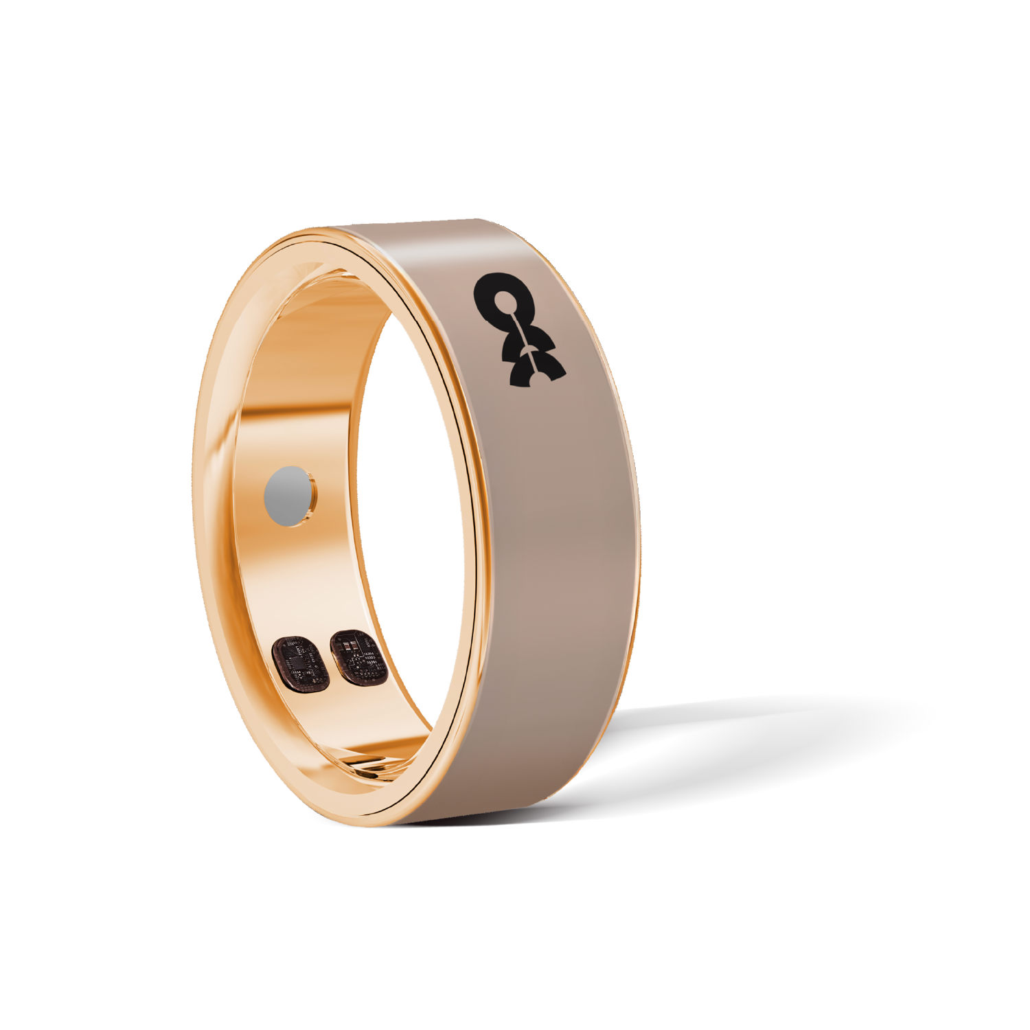 5ATM waterproof fitness ring