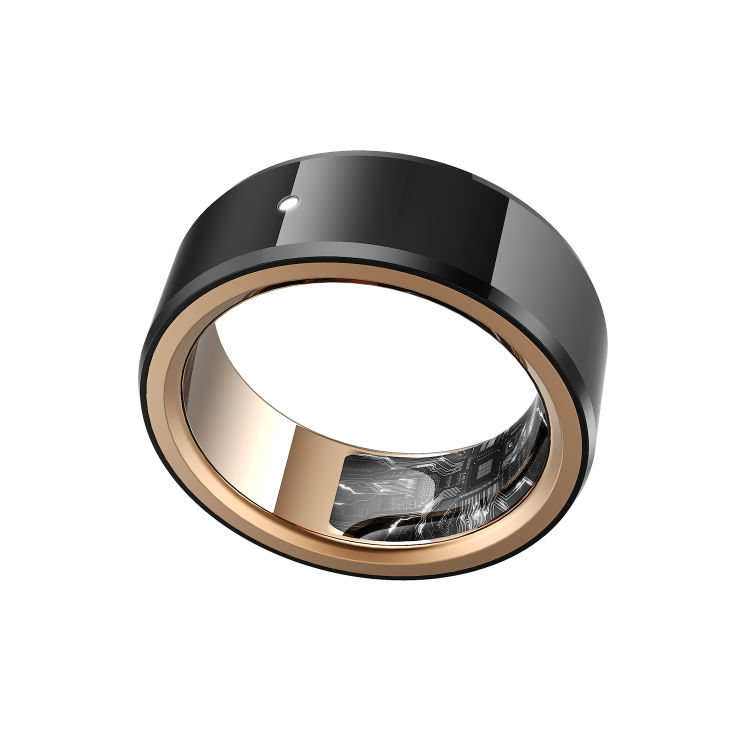 MOMAX 1-Sense Active Smart Ring - Premium Ceramic Health Tracker