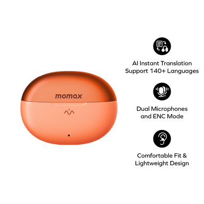 1-Vibe Clip AI-Powered ENC Noise Cancelling Earbuds, BT15