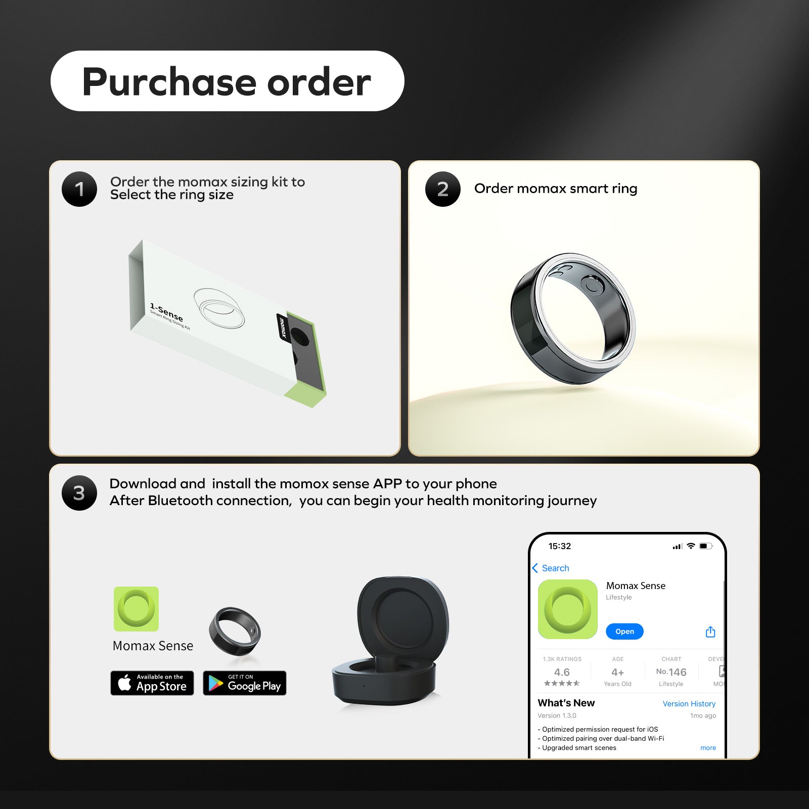 Momax Smart Ring 1-Sense Lite