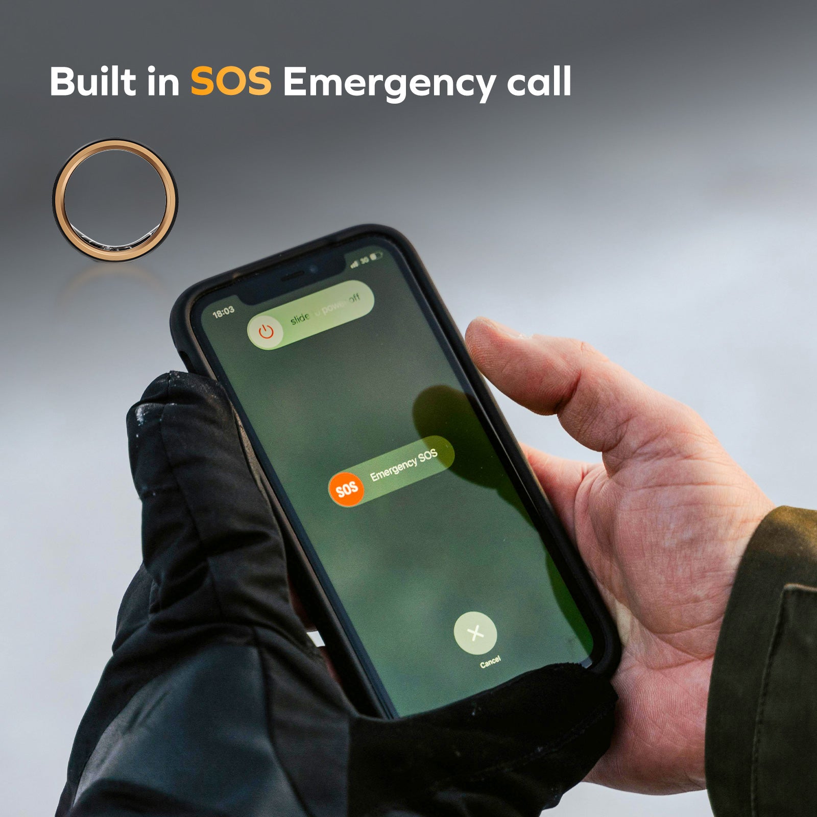 Momax スマートリング 1-Sense Active