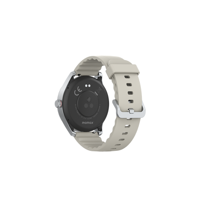 MOMAX 1-Wear Round Smart Watch - Professional Style