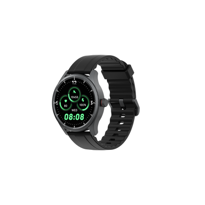 MOMAX 1-Wear Round Smart Watch - Professional Style