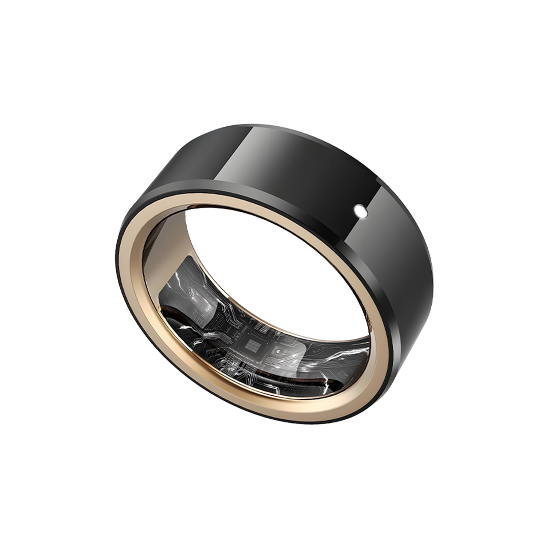 MOMAX 1-Sense Active Smart Ring - Premium Ceramic Health Tracker